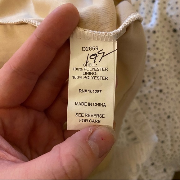 Alexia Admor White Lace Overlay One Shoulder Dress 6 - Picture 3 of 6